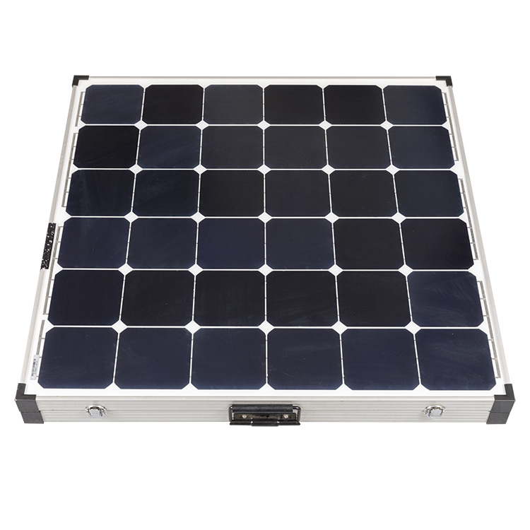 100w hopfällbar Sunpower solpanel